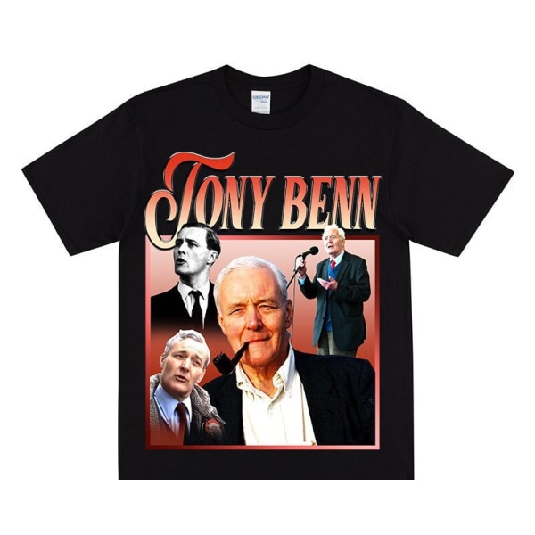 TONY BENN Homage T-shirt Black XXXL