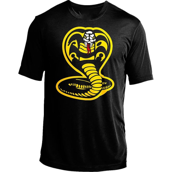 Cobra Kai Logotyp Karate Kid Prestanda T-shirt M