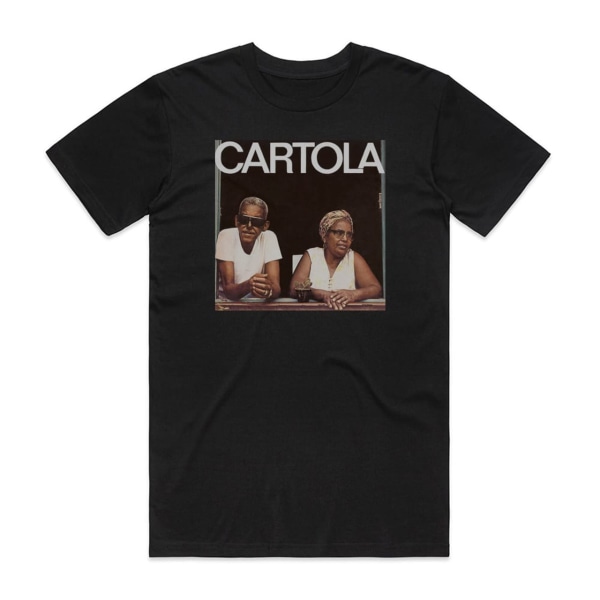 Cartola Cartola O Mundo Um Moinho Album Cover T-Shirt Black S