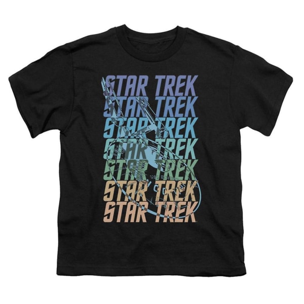 Star Trek Monilogot Enterprise Nuorten T-paita XXXL
