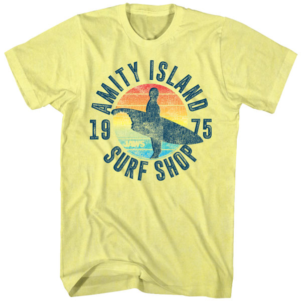 Amity Island Surf Shop Jaws T-paita L