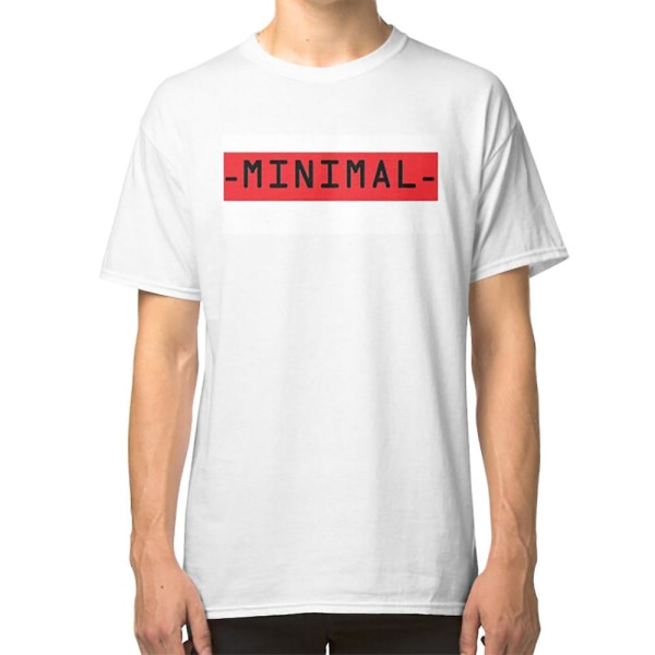 MINIMAL House Techno T-shirt L