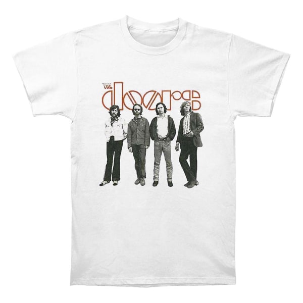 The Doors Band Hvit T-skjorte XXXL