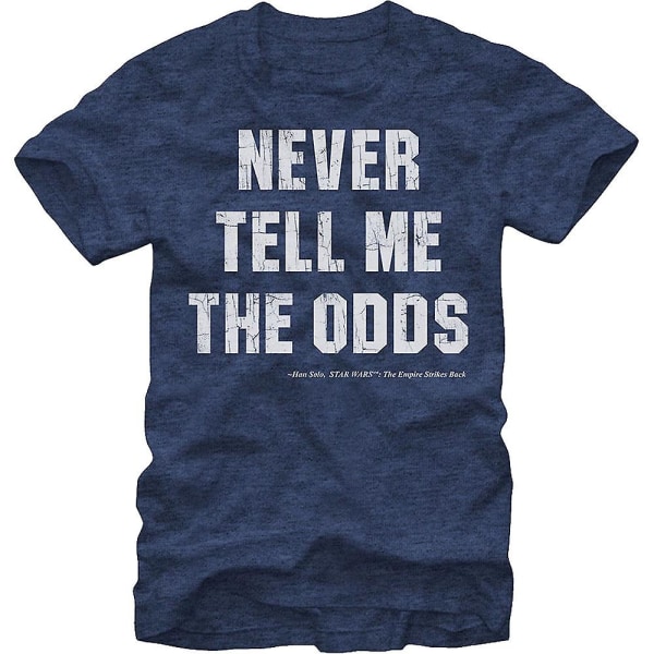 Never Tell Me The Odds Star Wars T-skjorte XL