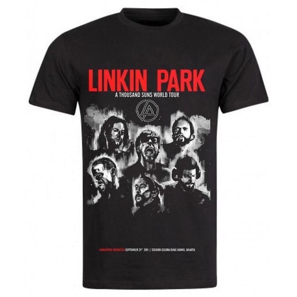 Linkin Park T-shirt Noir A Thousand Suns Tour XL