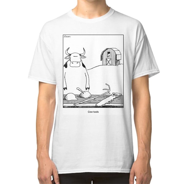 Cow Tools (HD, inkl. ram och bildtext) T-shirt XL