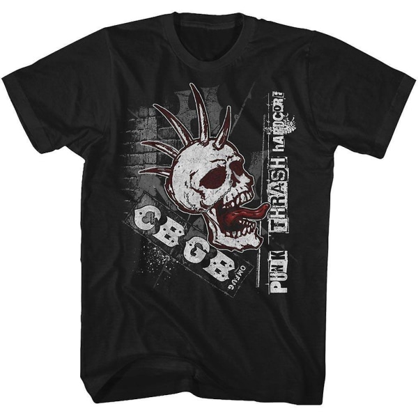 Cbgb Screaming Skull -paita S