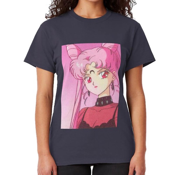 Svart Lady (Sailor Moon) T-shirt XXXL
