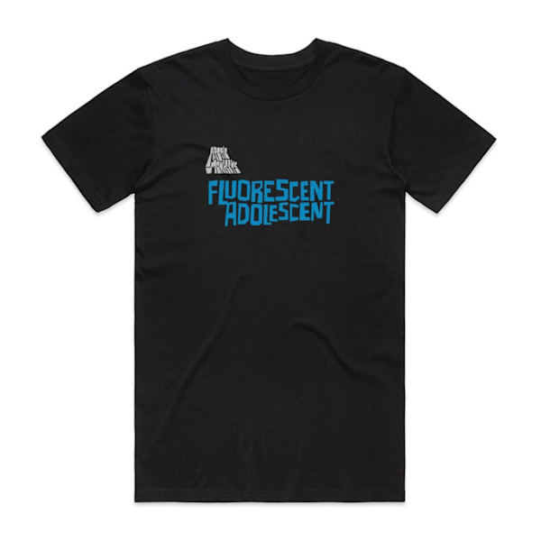Arctic Monkeys Fluorescent Adolescent Albumomslag T-shirt Svart S