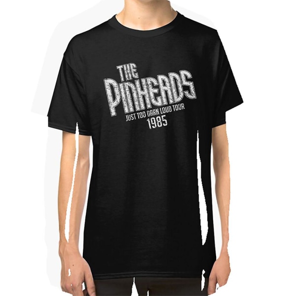 The Pinheads - Just Too Darn Loud Tour 1985 (Hvid Print) T-shirt XL