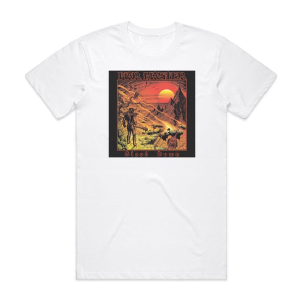 War Master Blood Dawn Album Cover T-shirt Vit M