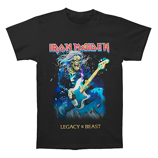 Iron Maiden Eddie On Bass T-shirt M