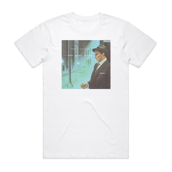 Frank Sinatra In The Wee Small Hours Album Cover T-shirt Vit XXXL