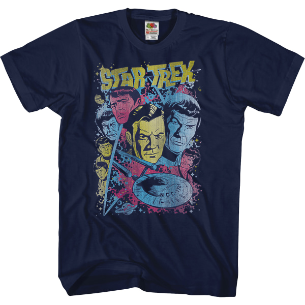 Splash Art Star Trek T-shirt S