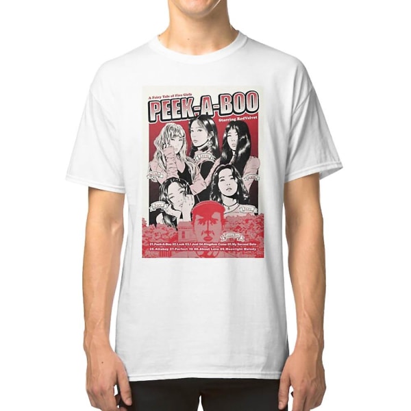 Röda sammet peek-a-boo-poster - anime T-shirt XXL