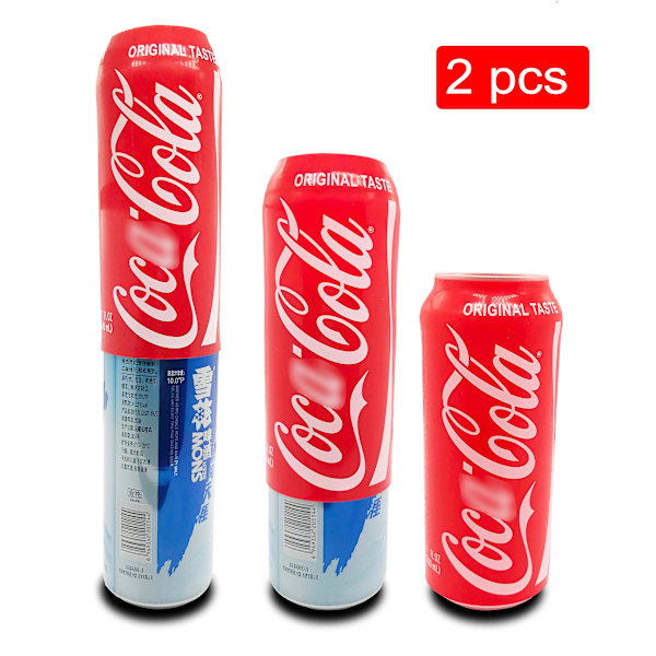 500 ml:n Olutpullon Peite, Cola-Olutpullon Kannen Kotelo, Olutpullon Pidike, Lämpöpussi Leirintään, Matkustamiseen ja Vaellukseen 2pcs 500ml