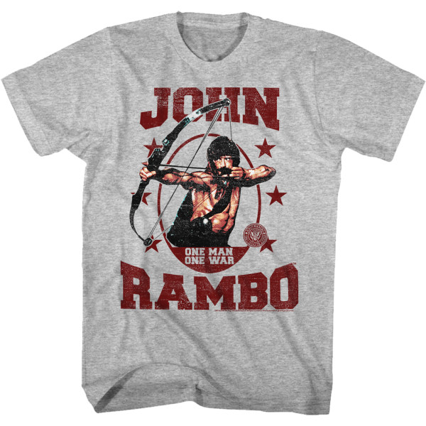 One Man One War Rambo T-shirt S