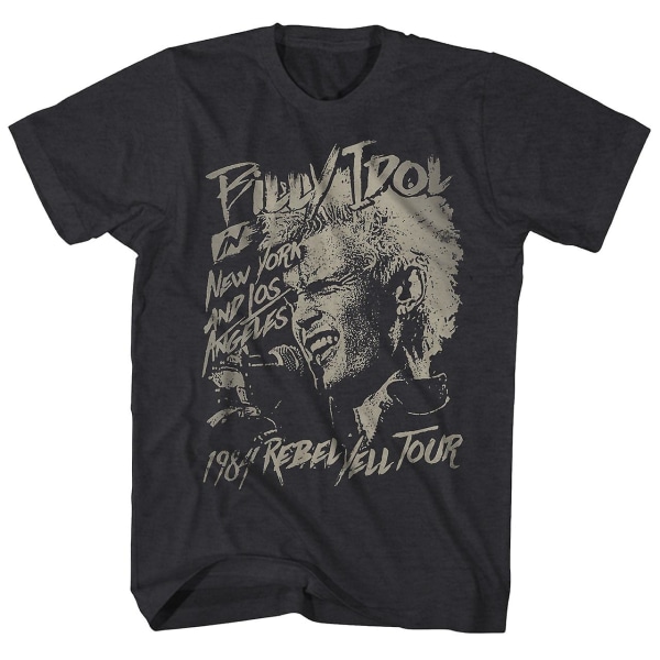 Billy Idol T-skjorte Rebel Yell Tour '84 Billy Idol Skjorte M