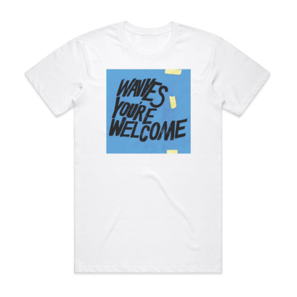Wavves Youre Welcome -albumin kansikuva T-paita Valkoinen M