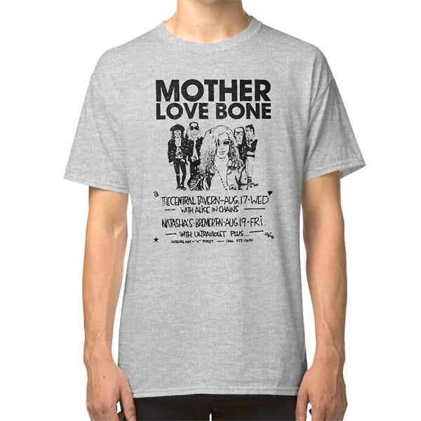 Mother Love Bone (sliten) T-shirt grey M