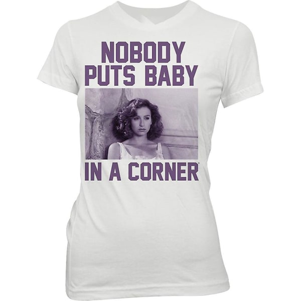 Damernas Nobody Puts Baby In A Corner Dirty Dancing T-shirt M