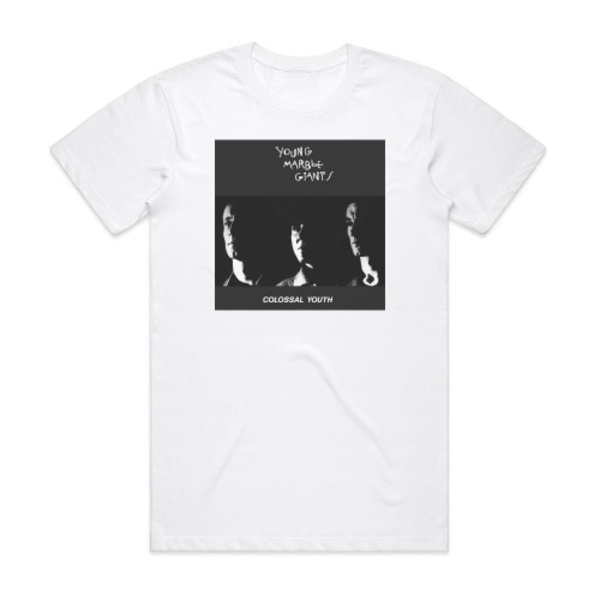 Young Marble Giants Colossal Youth Album Cover T-Shirt Hvid XXXL