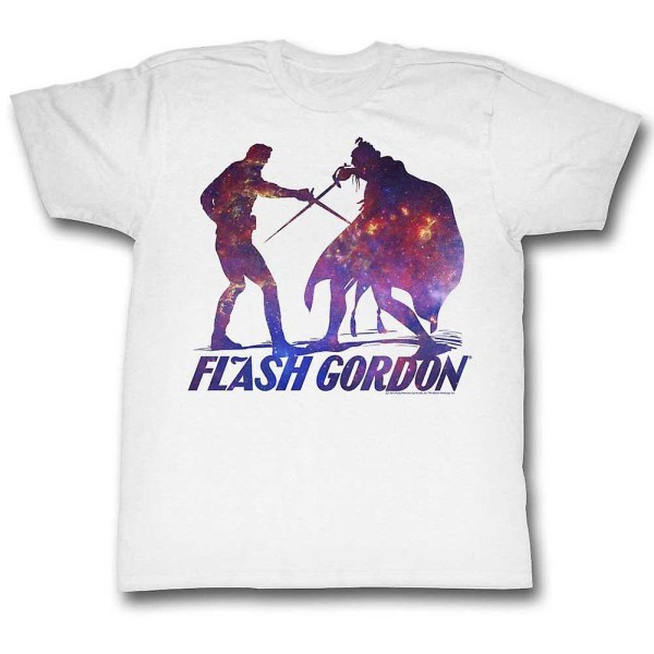 Flash Gordon Silhouphite T-skjorte M