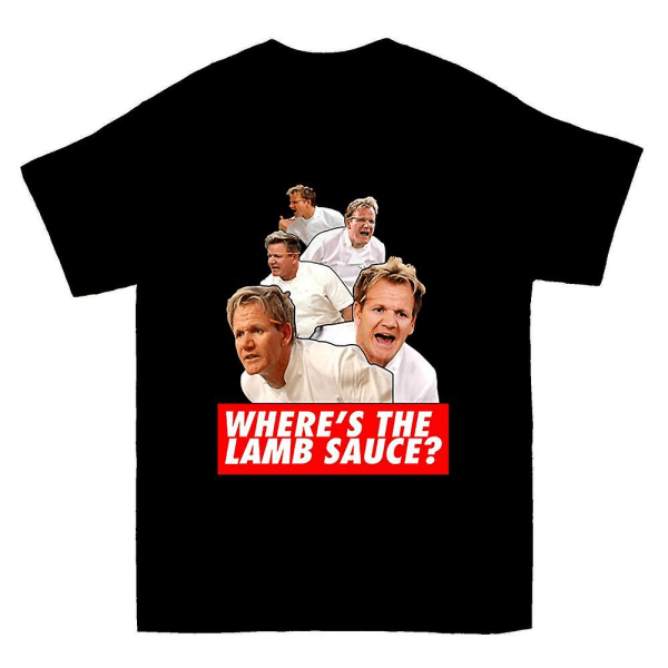 Wheres The Lamb Sauce Meme Moderigtig T-shirt XL