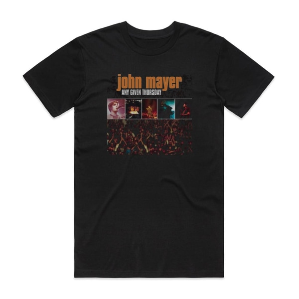 John Mayer Any Given Thursday Album Cover T-shirt Svart S