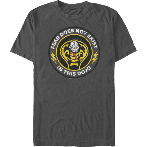 Rädsla Existerar Inte I Denna Dojo Cobra Kai T-Shirt XL