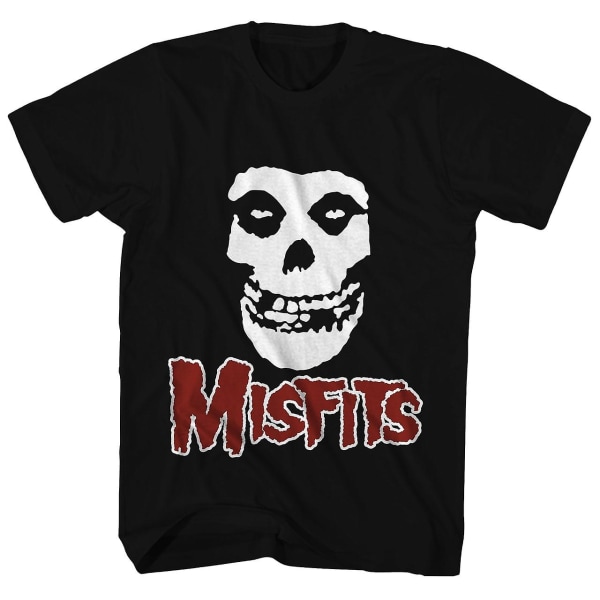 The Misfits T-shirt Klassisk Skalle Logo Misfits T-shirt XXL