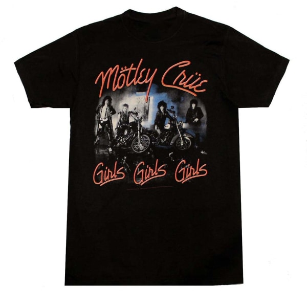 Motley Crue T-paita Motley Crue Girls Girls Girls T-paita S