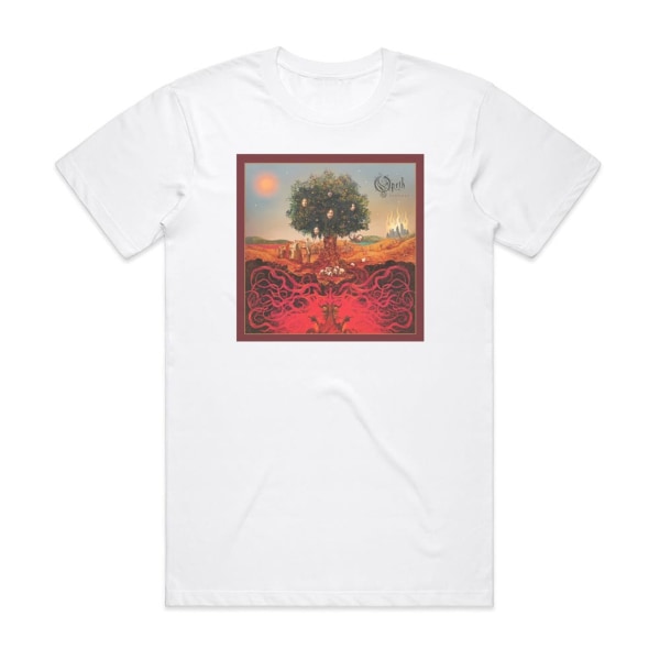 Opeth Heritage Album Cover T-shirt Vit XXL