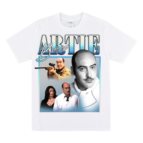 ARTIE Sopranos-sarjasta T-paita White L