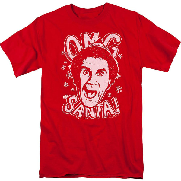 Elf OMG Santa T-Shirt S