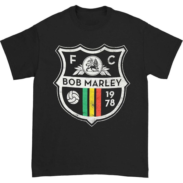 Bob Marley Crest T-shirt XXL