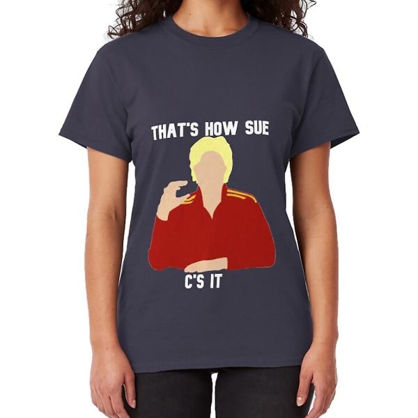 Sue Sylvester Design T-shirt navy M