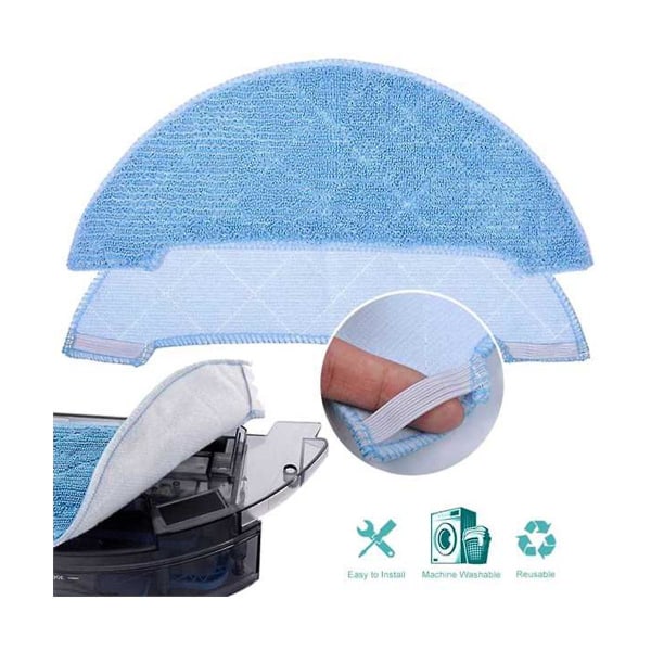 4-pack för V8s X750 X785 V80 Robotdammsugare Moppar
