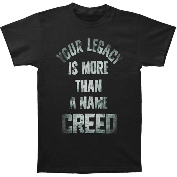 Creed (Film) Slogan T-skjorte L