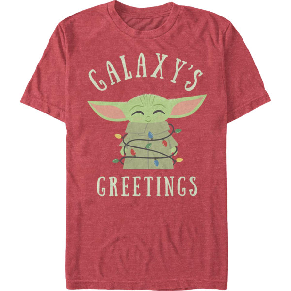 The Mandalorian Child Galaxy's Greetings Star Wars T-skjorte XL