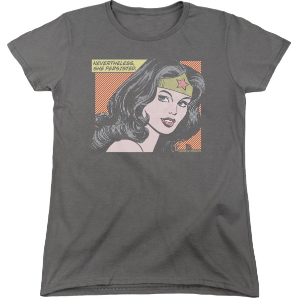 Kvinnors ändå fortsatte hon Wonder Woman Shirt Ny XXXL