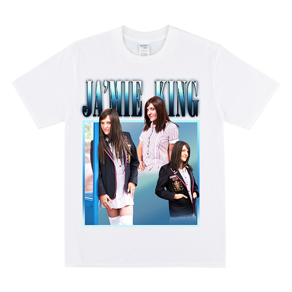 JA'MIE KING Homage T-shirt White L