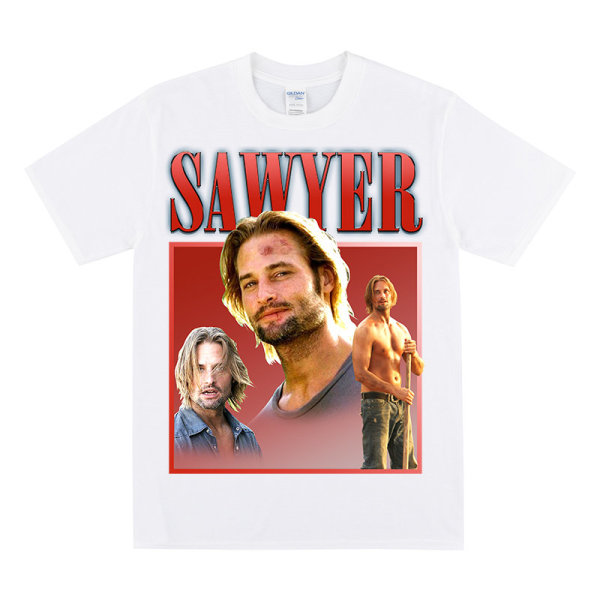 SAWYER Homage T-skjorte White M