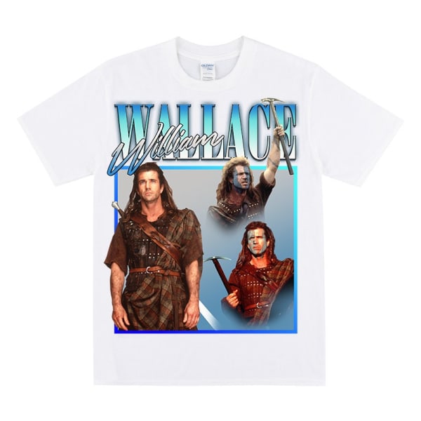 WILLIAM WALLACE Tribute T-shirt White L