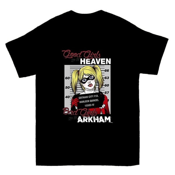 Bad Girls Go To Arkham T-shirt XL
