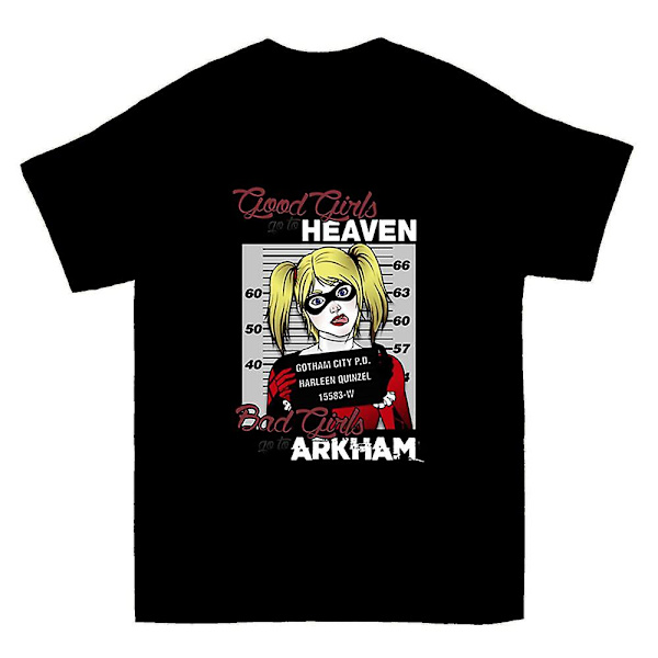 Bad Girls Go To Arkham T-skjorte M