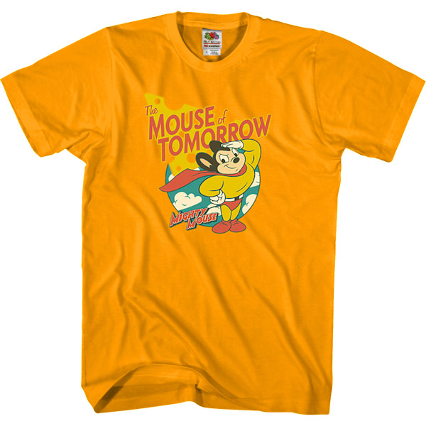 Musen fra i morgen Mighty Mouse T-shirt M