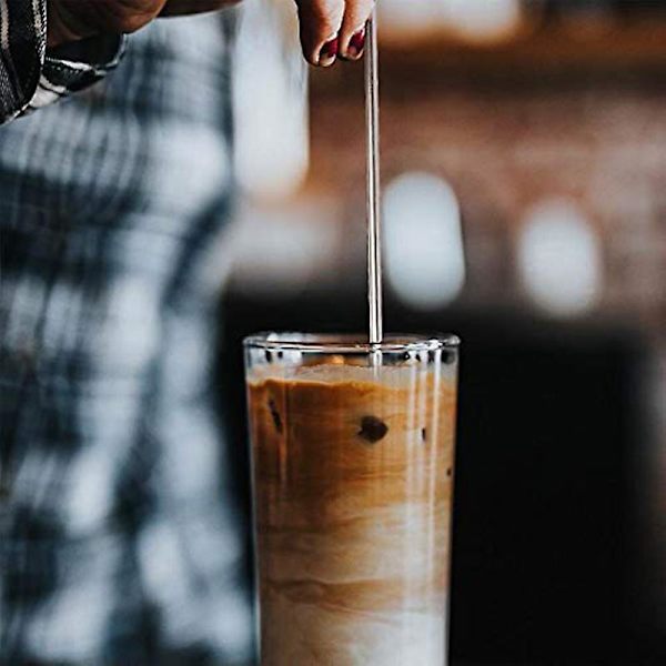 5 stk Gjenbrukbare Svømmestikker Kaffeomrører Drikk Rørepinne Rustfritt Stål Cocktail Svirrende Pinner