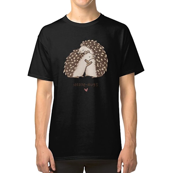 Hedge-hugs T-shirt black S