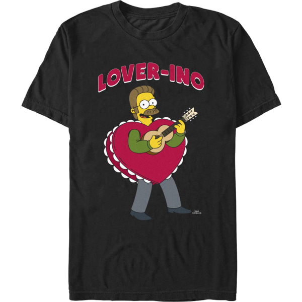 Ned Flanders Lover-ino Simpsons T-skjorte M